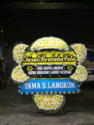 Papan Bunga Duka di Sengkotek